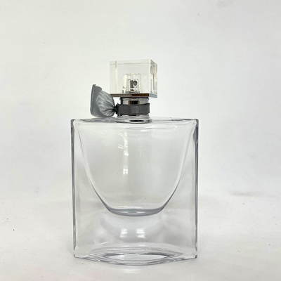 emballage vide de cosmétiques de bouteille de Subpackage de jet de presse de verre à bouteilles du parfum 100ml