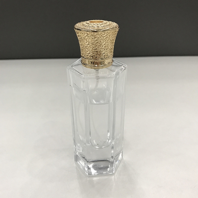 Bouchon de couvercle de parfum en zamac personnalisé rond/carré/rectangle