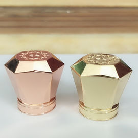 Les capsules de parfum en métal de couleur d'or moulage mécanique sous pression plaquant 118g en alliage de zinc