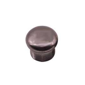 Les capsules adaptées aux besoins du client par conception d'OEM en alliage de zinc argenté plaqué de moulage mécanique sous pression