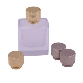 capsules filetées par 23*27mm de parfum en alliage de zinc pour de petites bouteilles de parfum
