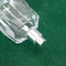 Bouteille vide de parfum transparente de 50 ml coupe carrée rhombique 15 bouteille en verre de pulvérisation fine cosmétique à baïonnette