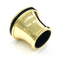 Couleur classique d'or avec les capsules noires de parfum d'aluminium de Zamak de couleur