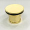 Couleur classique d'or avec les capsules noires de parfum d'aluminium de Zamak de couleur