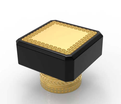L'or a plaqué la haute capsule de place d'esthétique parfument l'OEM toute la couleur admise