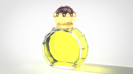 Chapeau de parfum en métal de Zamac Fea universel créatif de luxe 15Mm avec le rubis