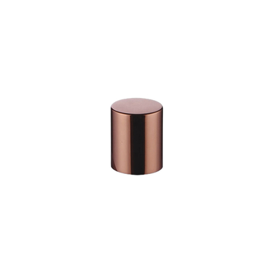 Options multiples adaptées aux besoins du client de couleur de Logo Metal Perfume Cylindrical Cap