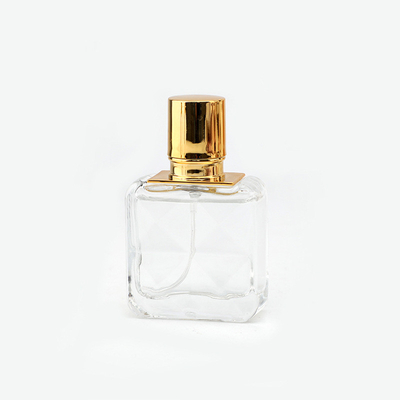 Bouteille portative transparente en verre de jet de parfum de bouteille de parfum de bouteille en verre de place de la bouteille de parfum de haute catégorie 30ml