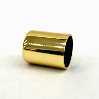 Le cylindre en alliage de zinc d'or de vente chaude classique forment le métal Zamac parfument la capsule