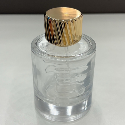 ISO9004 couverture de parfum Zamak brillant avec quantité minimale de commande 10000 pièces et plus