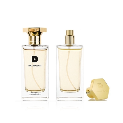 L'OEM a adapté Logo Glass Perfume Bottles Screen aux besoins du client imprimant 3ml-120ml