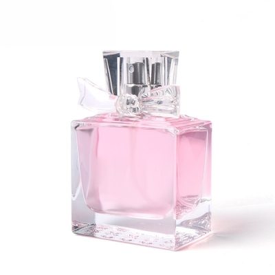 Le verre à bouteilles vide transparent givré de parfum a adapté 15ml aux besoins du client 30ml 50ml 100ml