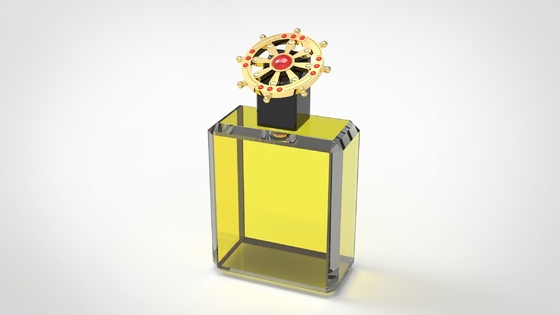 acheter Les chapeaux en alliage de zinc de parfum en métal de Beatuiful pour les marchandises de luxe, font votre propre logo online manufacture