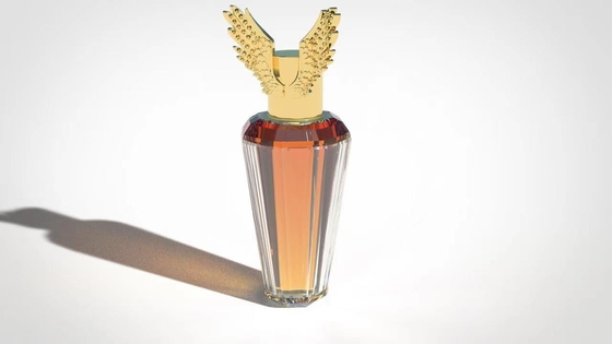 acheter Le parfum en alliage de zinc de Zamak d'or de Rose d'or couvre des chapeaux de couronne en métal/or online manufacture