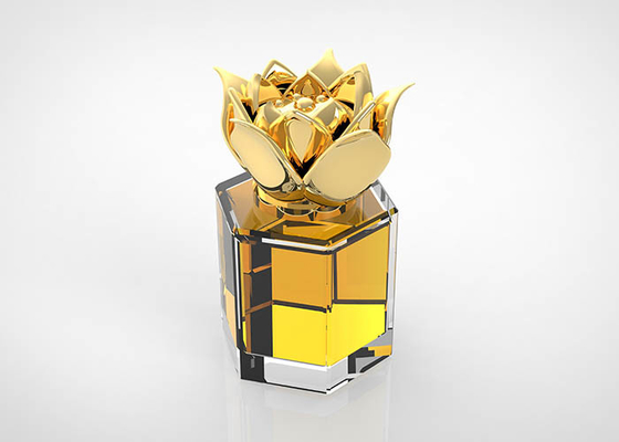 acheter Couvercles de luxe faits sur commande en métal de Zamac de capsule de parfum de fleur online manufacture
