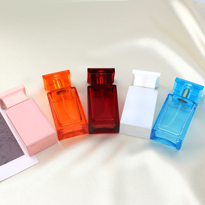 acheter Les fabricants parfument en gros des bouteilles, bouteilles en verre blanches transparentes de place hautes, emballage de cosmétiques online manufacture