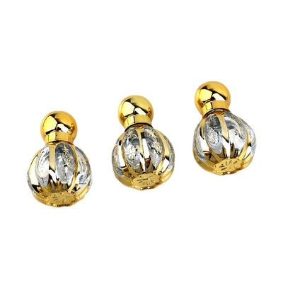 acheter La boule 12ML met les bouteilles en bouteille distinctes d'huile essentielle de haute catégorie le verre que portatif de parfum met la bouteille en bouteille découpée UV de boule online manufacture