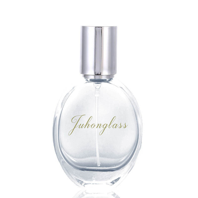 acheter La bouteille de parfum de bouche de vis, verre ovale, bouteille vide, jet, parfum, cosmétiques mettent en bouteille, équipent d'un gicleur, séparent des bouteilles online manufacture