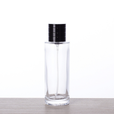 acheter la bouteille de parfum 50ml en verre cylindrique grande vapeur léger la bouteille portative de cosmétiques avec le chapeau online manufacture
