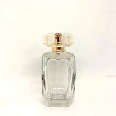 acheter baïonnette transparente exquise de 75ml Diamond Perfume Bottle Glass Bottle pulvériser l'usine vide d'emballage de parfum de bouteille online manufacture