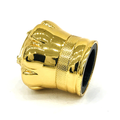 acheter Type capsules de couronne en aluminium de parfum de Zamak de couleur d'or online manufacture