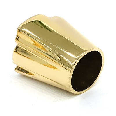 acheter Le type fait sur commande or de fleur de lumière colorent les capsules en aluminium de parfum de Zamak online manufacture