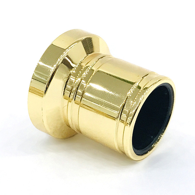 acheter Le cylindre en alliage de zinc classique de placage à l'or forment le métal Zamac parfument la capsule online manufacture
