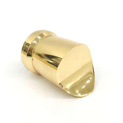 acheter Le cylindre en alliage de zinc créatif de placage à l'or forment le métal Zamac parfument la capsule online manufacture