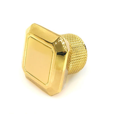 acheter Le rectangle en alliage de zinc d'or de vente chaude classique forment le métal Zamac parfument la capsule online manufacture