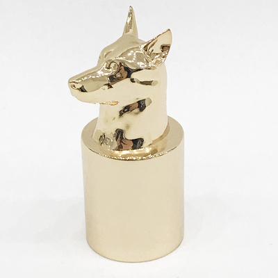 acheter Haute capsule polie de parfum de Zamak de rupture de chien en métal online manufacture