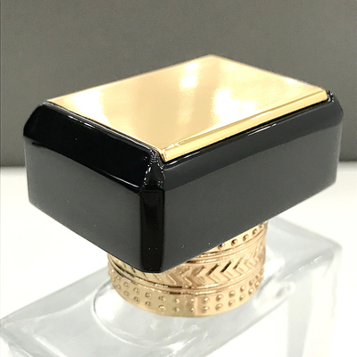 acheter Contenant de parfum Zamak personnalisé 41*29*30mm avec capuchons en or/argent online manufacture