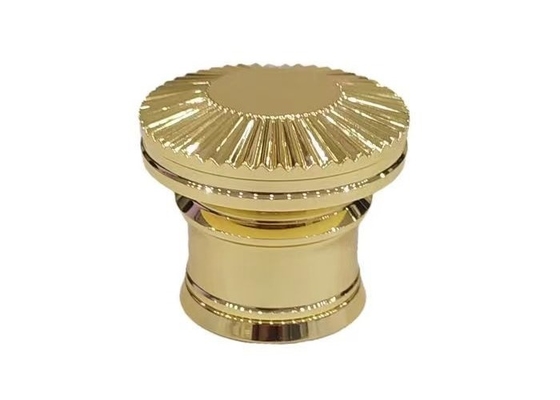 acheter Couvercles de bouteille de parfum à vis argent or à la mode Couvercles de bouteille de parfum personnalisés online manufacture