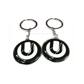 acheter Fait sur commande en alliage de zinc de porte-clés en métal de cadeau de promotion avec le logo de laser online manufacture