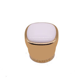 acheter Capsules en alliage de zinc de parfum d'or d'Elegent de mode, capsules cosmétiques avec le logo online manufacture