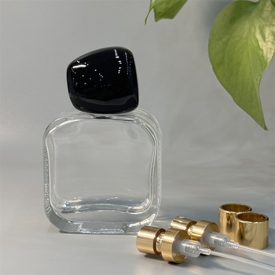 acheter Caps de parfums Zamak Black Pebble et caps de bouteilles personnalisés pour les emballages de parfums de luxe online manufacture