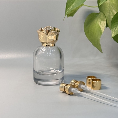 acheter Couvercle de parfum Gold Rose Zamak et couvercles de bouteille personnalisés pour emballage de parfum de luxe online manufacture