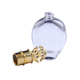 acheter Bouteille de parfum faite sur commande en alliage de zinc de cylindre en métal pour les bouteilles en verre de parfum online manufacture