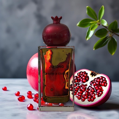 acheter New Mould Pomegranate Shaped Customized Zamak Perfume Caps For FEA15 Standard Bottle Neck online manufacture