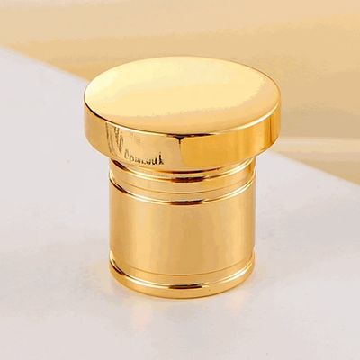 acheter High-end gold zinc alloy perfume cap Cylindrical perfume cap fabrication en ligne