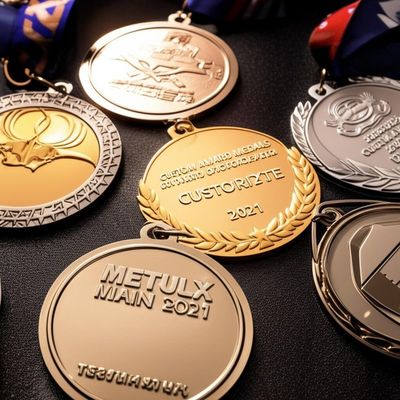 acheter Customized Design Award Medal with 2mm Thickness and 7-10 Business Days Production for Corporate Events online manufacture