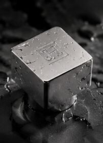 acheter Couvercle de parfum en alliage de zinc carré de luxe avec gravure de logo personnalisé et finition chrome brillante pour une fermeture sécurisée de la bouteille fabrication en ligne