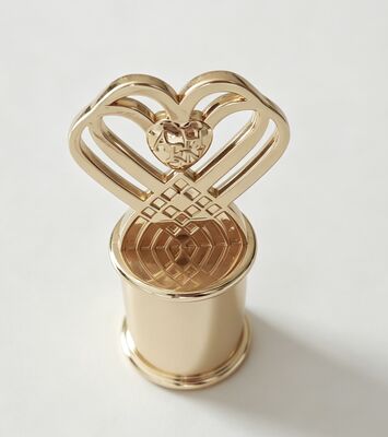 acheter Bouchon de parfum Zamak Double Cœur Couronne - Or de Luxe fabrication en ligne