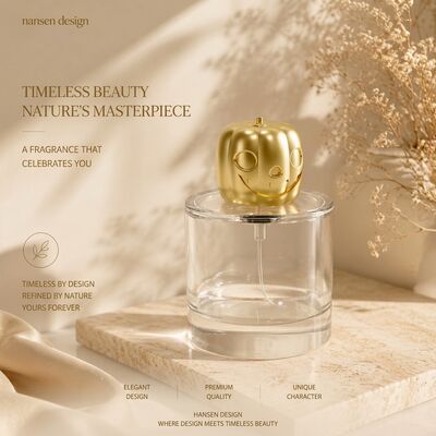 Acheter Nouveauté Halloween Pumpkin Style Zamac Cap de parfum 3D Jack-o'-lantern Smiley Face en relief FEA15 Bouche Zinc Alliage Cap de parfum Or Electroplating Logo personnalisé Source Factory fabrication en ligne