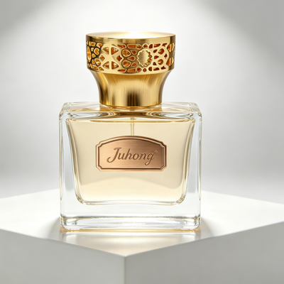Acheter Couvercle de parfum de luxe en zamac creux brossé or, bouchon de bouteille de parfum en alliage de zinc texturé découpé, couvercle de parfum en métal sculpté creux avec logo personnalisé fabrication en ligne