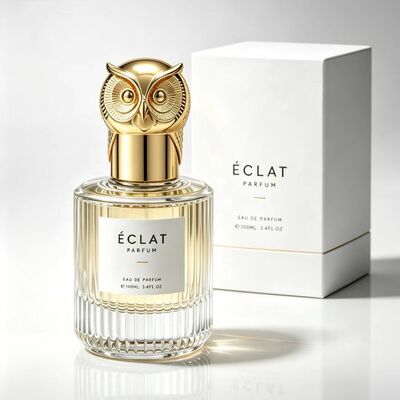 Acheter Caps de parfum de luxe en zamac tête de hibou 3D – Bouchon de bouteille personnalisé en alliage de zinc doré en forme d'animal fabrication en ligne