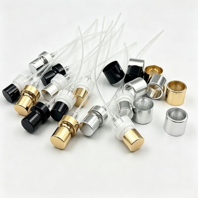 Acheter Atomiseur de parfum, dosages variés, pompe en aluminium de haute qualité, disponible en or, noir et argent. fabrication en ligne