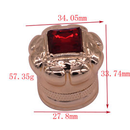 acheter Le parfum décoratif de Zamak de mode de diamant couvre les capsules faites sur commande de parfum online manufacture