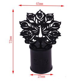 acheter Chapeau de luxe de parfum en métal de paon de conception pour le cou du verre du parfum EAF15 online manufacture