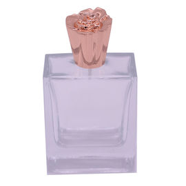acheter Couverture en alliage de zinc de parfum de Rose de capsule en métal de couleur rose favorable à l'environnement online manufacture