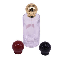 acheter Capsule de luxe de parfum en métal d'or de chapeau en alliage de zinc rouge noir de parfum online manufacture